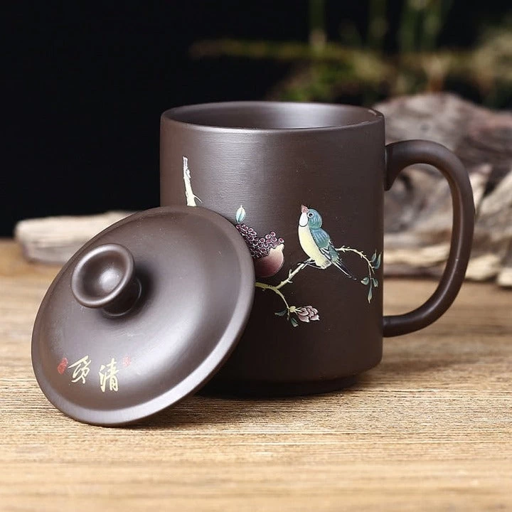 Tasse Chinoise Avec Couvercle 5 Tasse Chinoise Avec Couvercle – Image 3