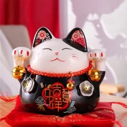 Tirelire Chat Chinois