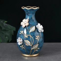 Vase Chinois Avec Dorure