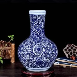 Vase Chinois Bleu 8 Vase Chinois Bleu -Univers Chinois vase chinois bleu 33637697126562