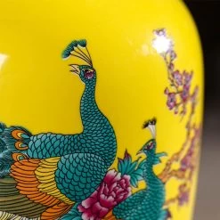 Vase Chinois Paon -Univers Chinois vase chinois paon 33643784601762