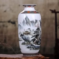 Vase Décor Chinois