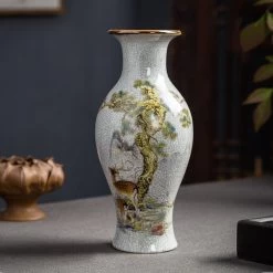 Vase Faïence Chinois