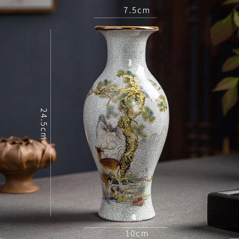 Vase Faïence Chinois 7 Vase Faïence Chinois – Image 5