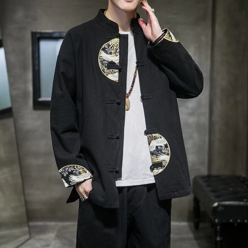 Veste Chinoise Col Mao Homme 3 Veste Chinoise Col Mao Homme