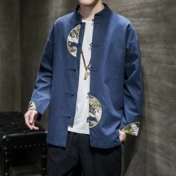 Veste Chinoise Col Mao Homme 14 Veste Chinoise Col Mao Homme -Univers Chinois veste chinoise col mao homme 33786579746978