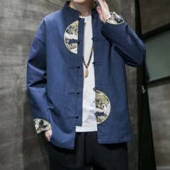 Veste Chinoise Col Mao Homme 15 Veste Chinoise Col Mao Homme -Univers Chinois veste chinoise col mao homme 33786580402338