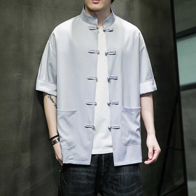 Veste Chinoise Coton 7 Veste Chinoise Coton – Image 5