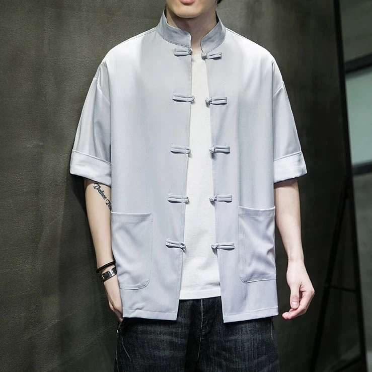 Veste Chinoise Coton 10 Veste Chinoise Coton – Image 8