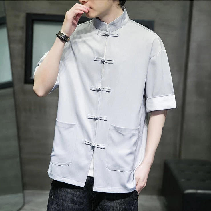 Veste Chinoise Coton 12 Veste Chinoise Coton – Image 10