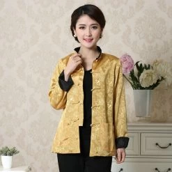 Veste Chinoise Femme Soie