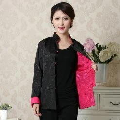Veste Chinoise Femme Soie -Univers Chinois veste chinoise femme soie 33760322519202