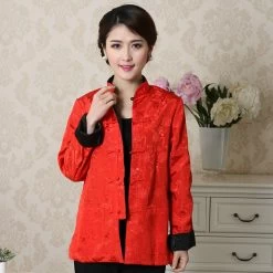 Veste Chinoise Femme Soie -Univers Chinois veste chinoise femme soie 33760323109026