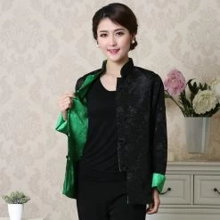 Veste Chinoise Femme Soie -Univers Chinois veste chinoise femme soie 33760323272866
