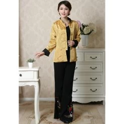 Veste Chinoise Femme Soie -Univers Chinois veste chinoise femme soie 33784901009570