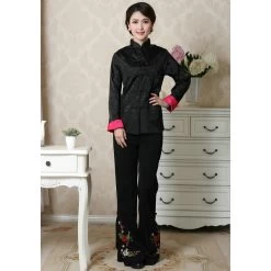 Veste Chinoise Femme Soie -Univers Chinois veste chinoise femme soie 33784901042338