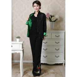 Veste Chinoise Femme Soie -Univers Chinois veste chinoise femme soie 33784901107874