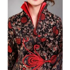 Veste Chinoise Femme Velours 11 Veste Chinoise Femme Velours -Univers Chinois veste chinoise femme velours 33784816566434
