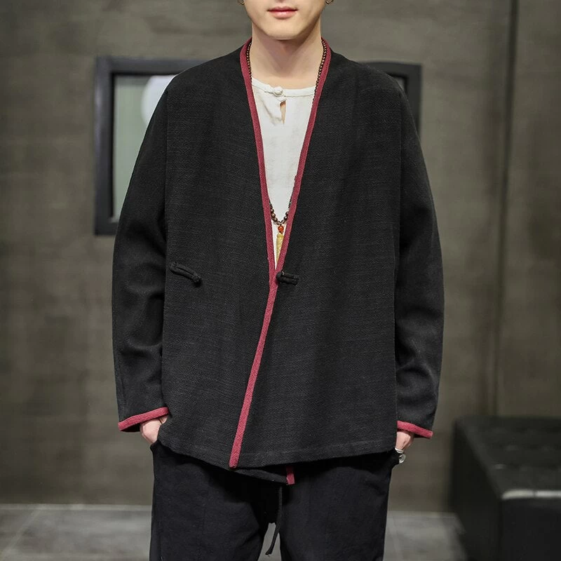 Veste Chinoise Homme Coton 3 Veste Chinoise Homme Coton