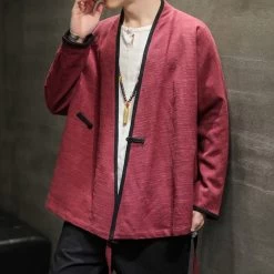 Veste Chinoise Homme Coton 13 Veste Chinoise Homme Coton -Univers Chinois veste chinoise homme coton 33786615529634