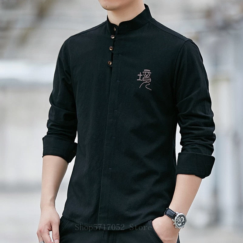 Veste Chinoise Homme Soie 7 Veste Chinoise Homme Soie – Image 5