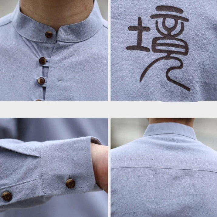 Veste Chinoise Homme Soie 10 Veste Chinoise Homme Soie – Image 8