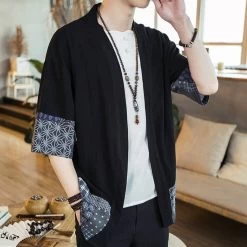 Veste Chinoise Lin Homme -Univers Chinois veste chinoise lin homme 33787012677794