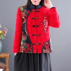 Veste Chinoise Noire Femme 15 Veste Chinoise Noire Femme -Univers Chinois veste chinoise noire femme 33759548047522