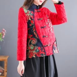 Veste Chinoise Noire Femme 21 Veste Chinoise Noire Femme -Univers Chinois veste chinoise noire femme 33759549751458