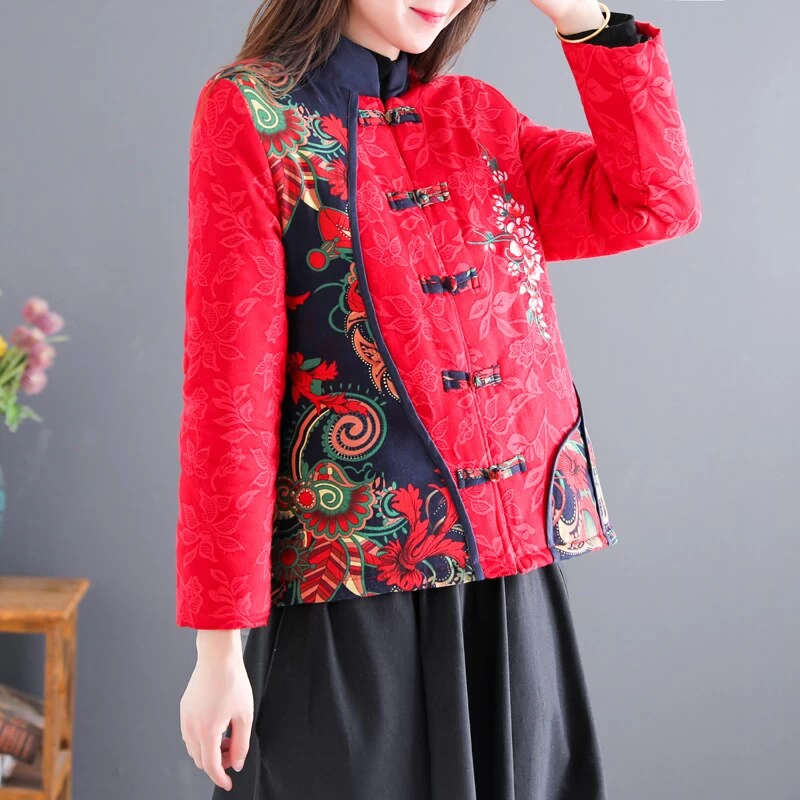 Veste Chinoise Noire Femme 12 Veste Chinoise Noire Femme – Image 10