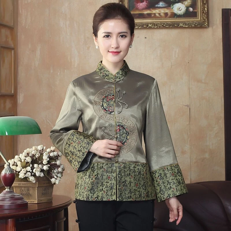 Veste Chinoise Satin 4 Veste Chinoise Satin – Image 2