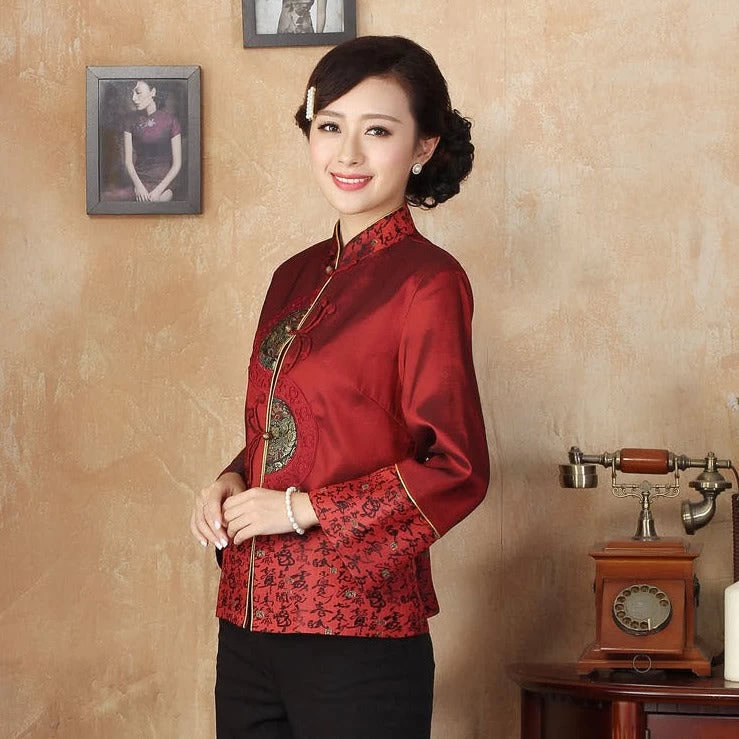 Veste Chinoise Satin 9 Veste Chinoise Satin – Image 7