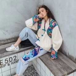 Veste Inspiration Chinoise -Univers Chinois veste inspiration chinoise 33760449495202