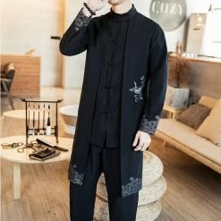 Veste Longue Chinoise