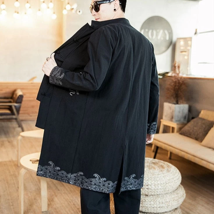 Veste Longue Chinoise 7 Veste Longue Chinoise – Image 5