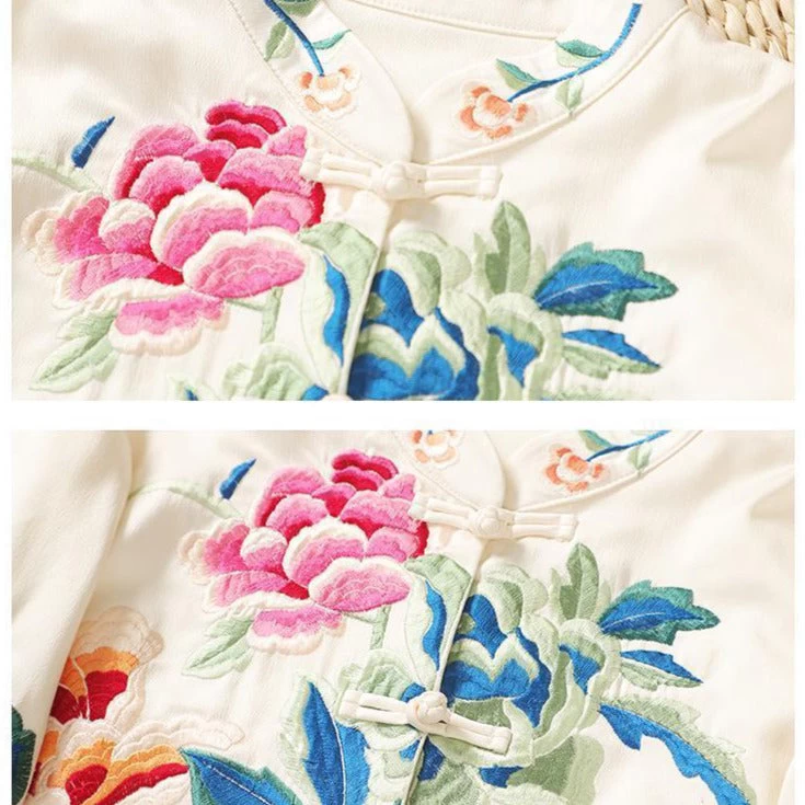 Veste Style Chinois Femme 8 Veste Style Chinois Femme – Image 6