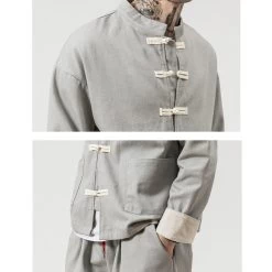 Veste Traditionnelle Chinoise Homme 14 Veste Traditionnelle Chinoise Homme -Univers Chinois veste traditionnelle chinoise homme 33791882559650